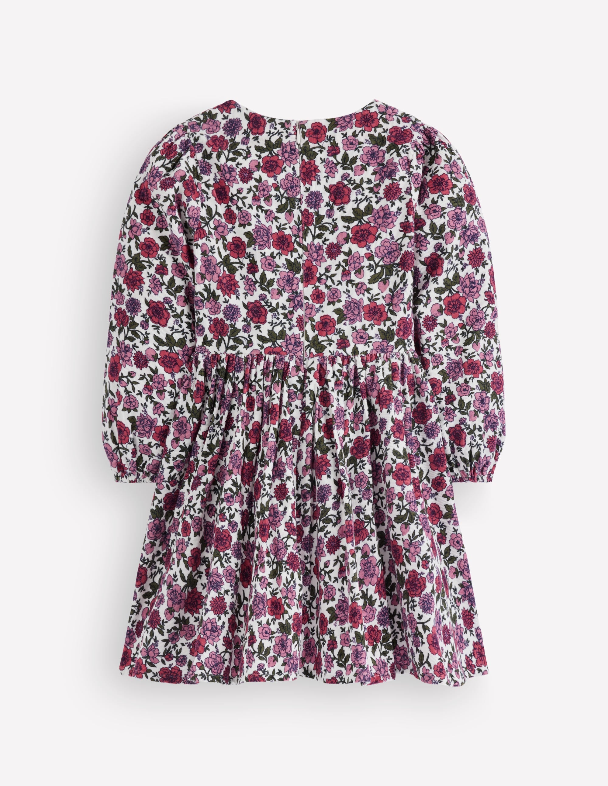 f*u様 Uhr Heart Mom Dress 3-4y Long Sleeve Heart Dress - Floral Cord | Boden USA