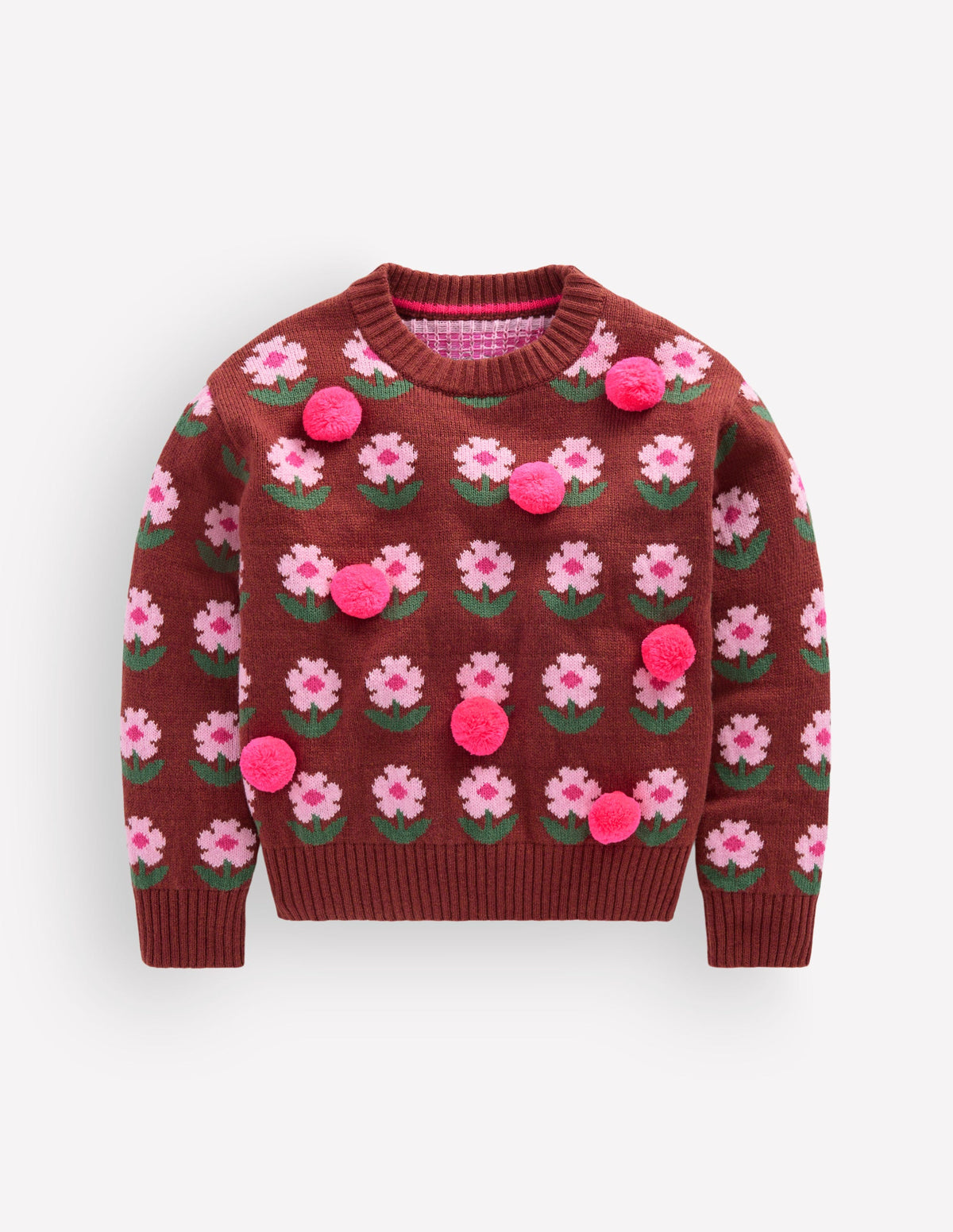 Fun Sweater-Tortoise Shell Flower-2