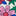 All-Weather Waterproof Trouser-Neon Pink Ditsy Floral