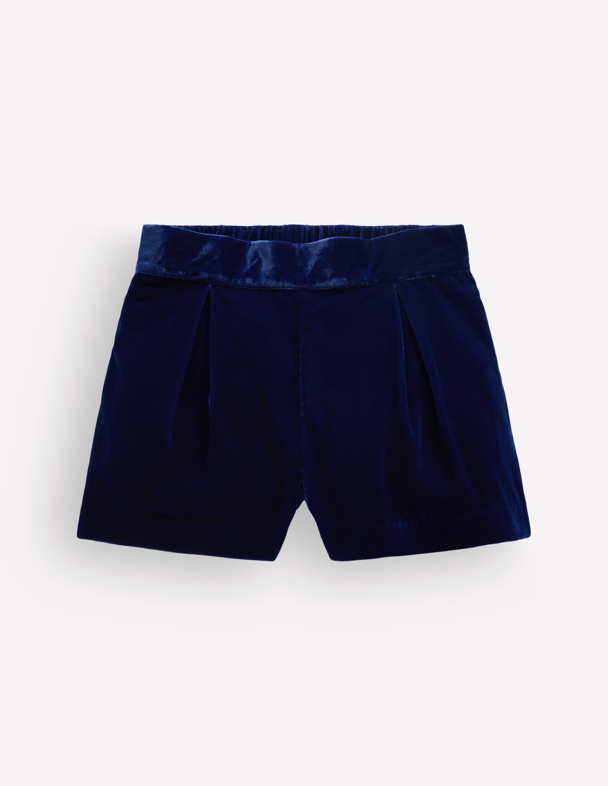パンツ ground y 21AW Velvet Layered Short Pants Velvet Pleated Shorts - College Navy | Boden USA