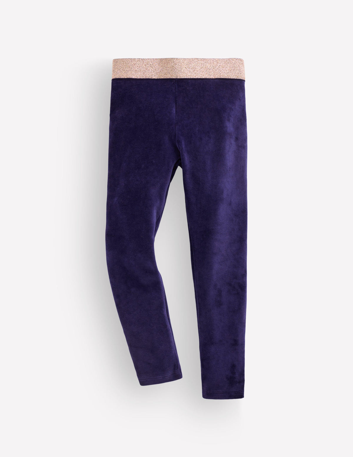 Velvet Leggings-College Navy - Image 1