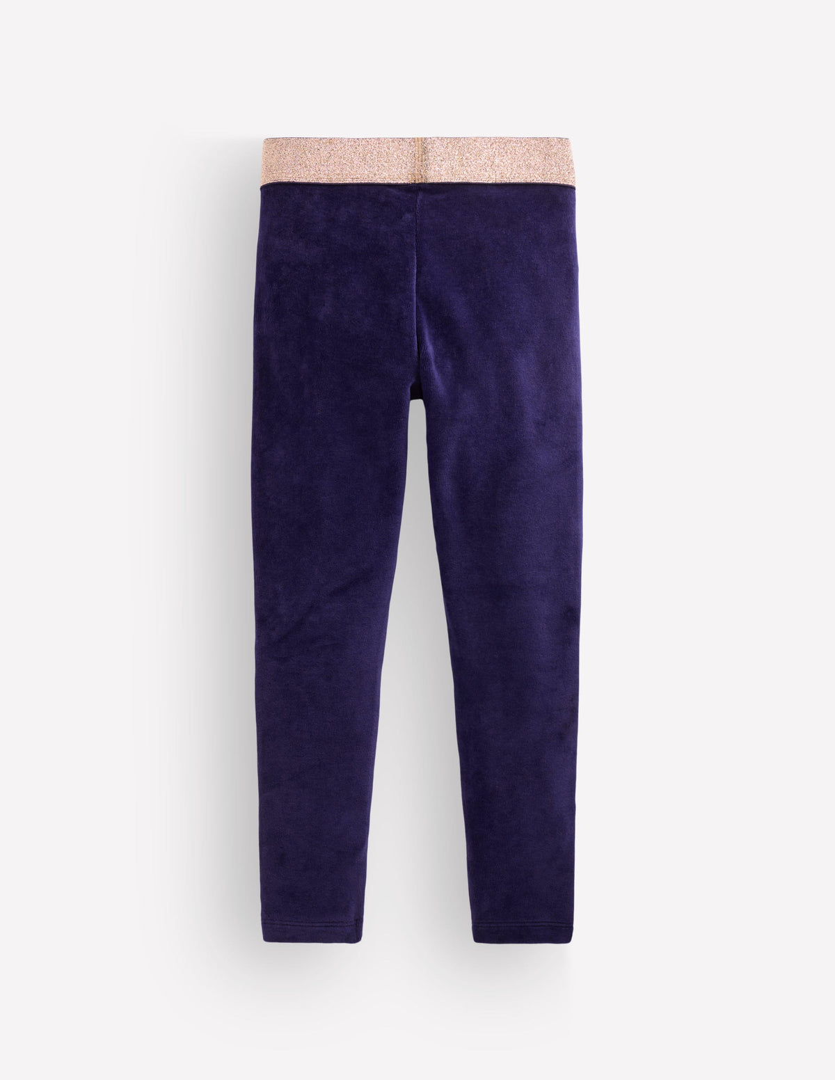 Velvet Leggings-College Navy - Image 2