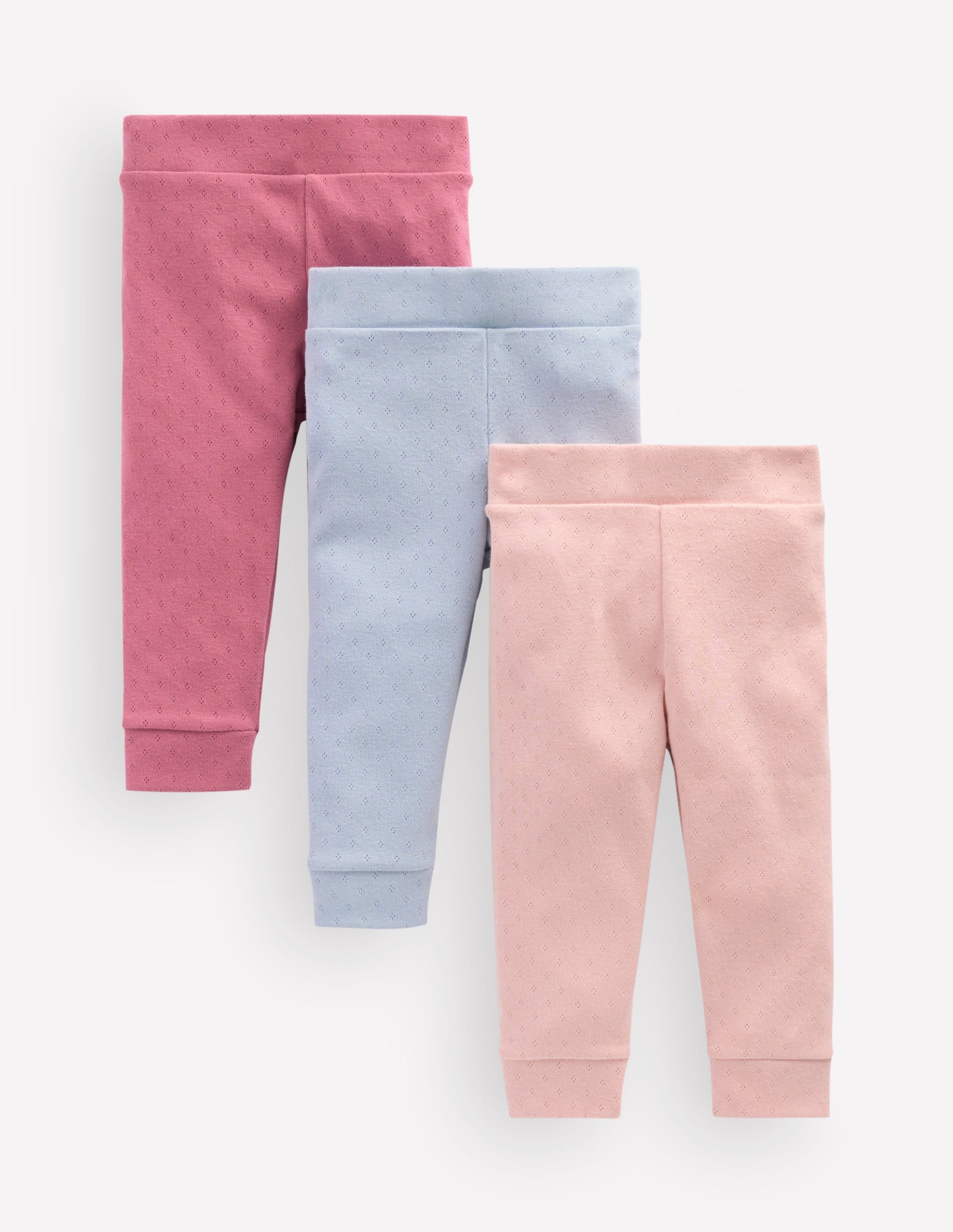 3-pack Pointelle Leggings-Multi Rainbow-1