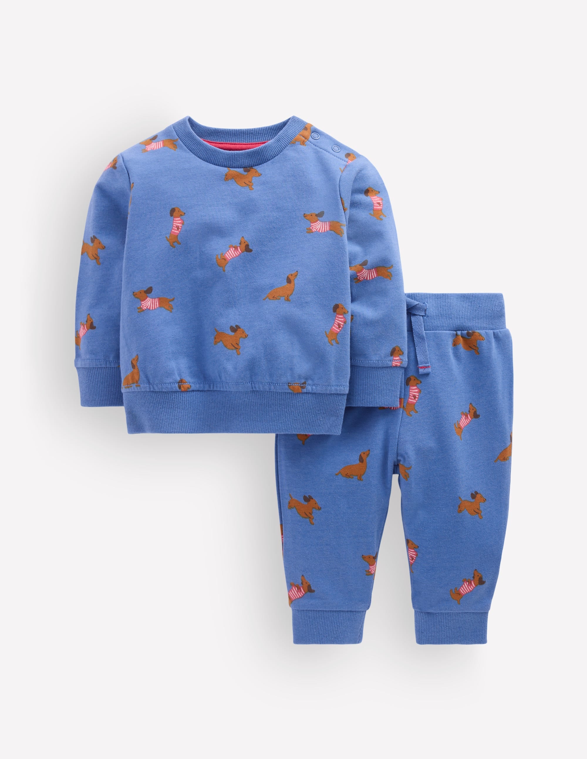 Sweatshirt Play Set-Blue Sausage Dogs - Image 1