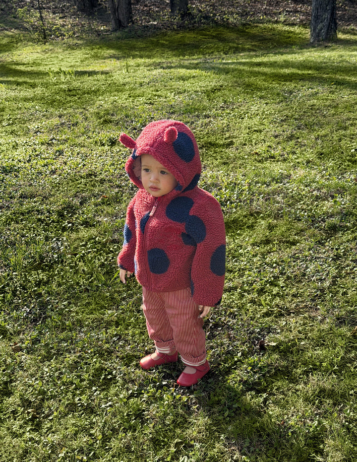 Novelty Cosy Borg Jacket-Ladybird