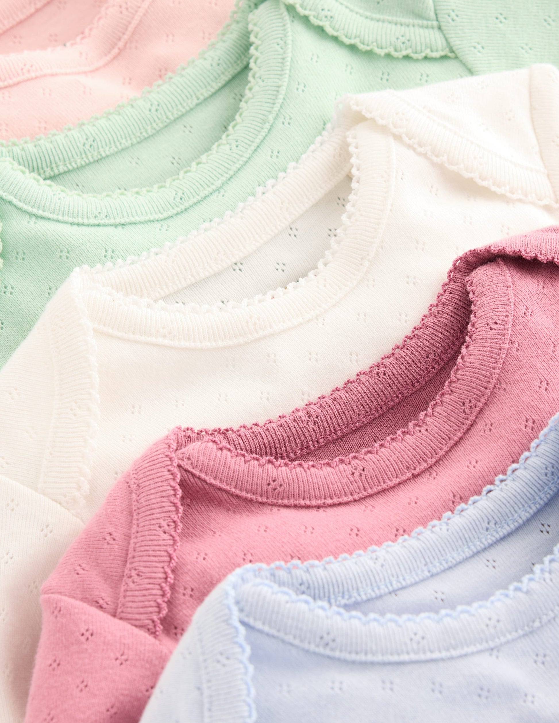 5 Pack Pointelle Bodies-Multi Rainbow-2