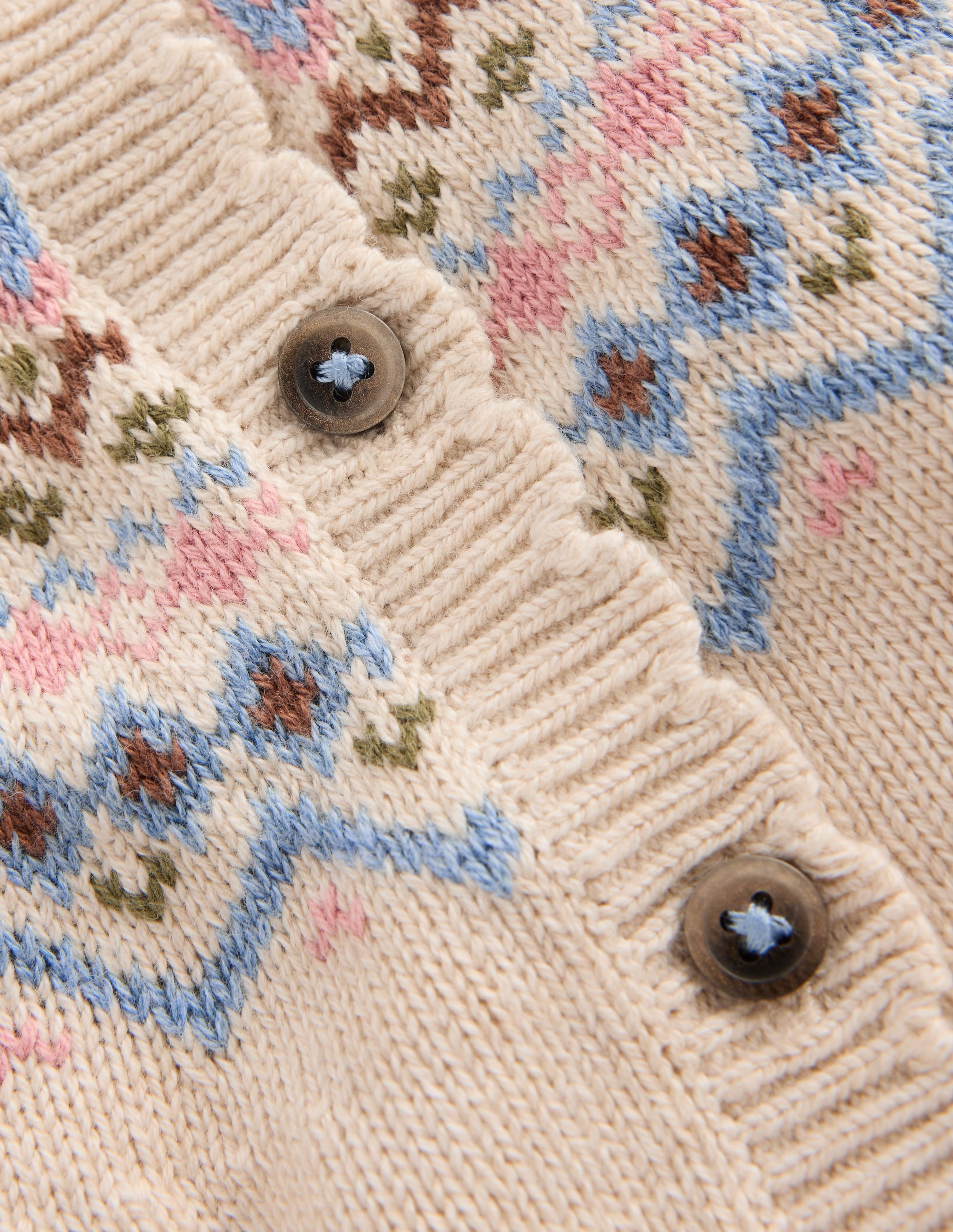Fair Isle Knitted Play Set-Oatmeal Marl - Image 4