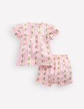 Woven Bloomers Play Set-Pink Gingham Floral