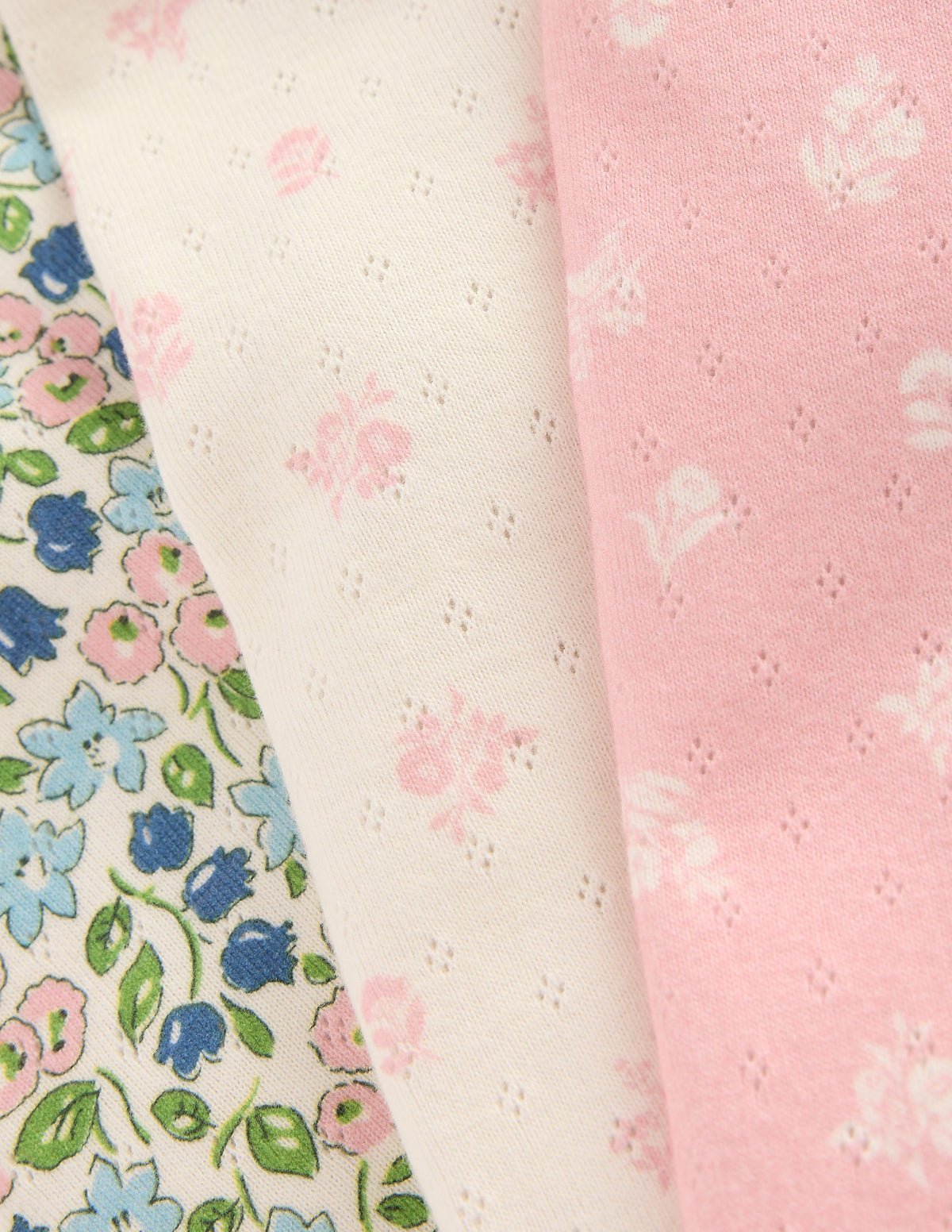 3-pack Pointelle Leggings-Multi Ditsy Floral - Image 2
