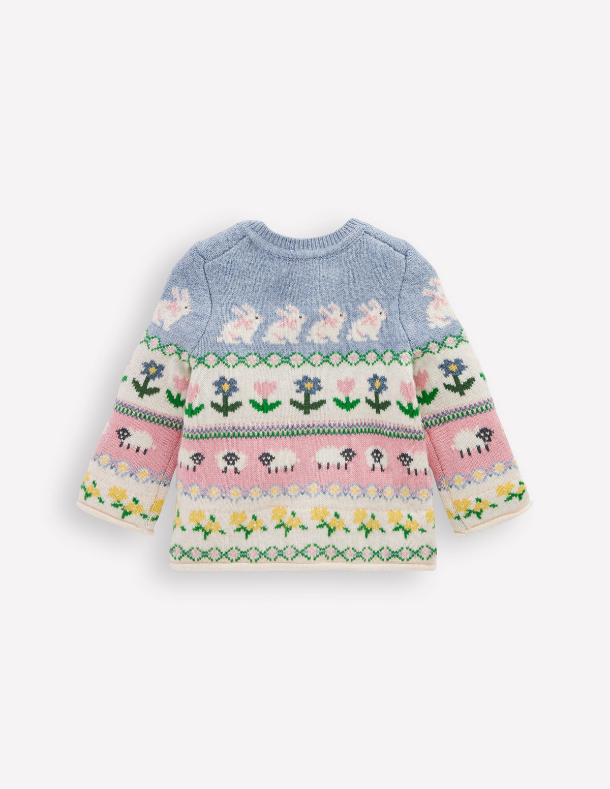 Edie Fair Isle Cardigan-Multi Easter - Image 2