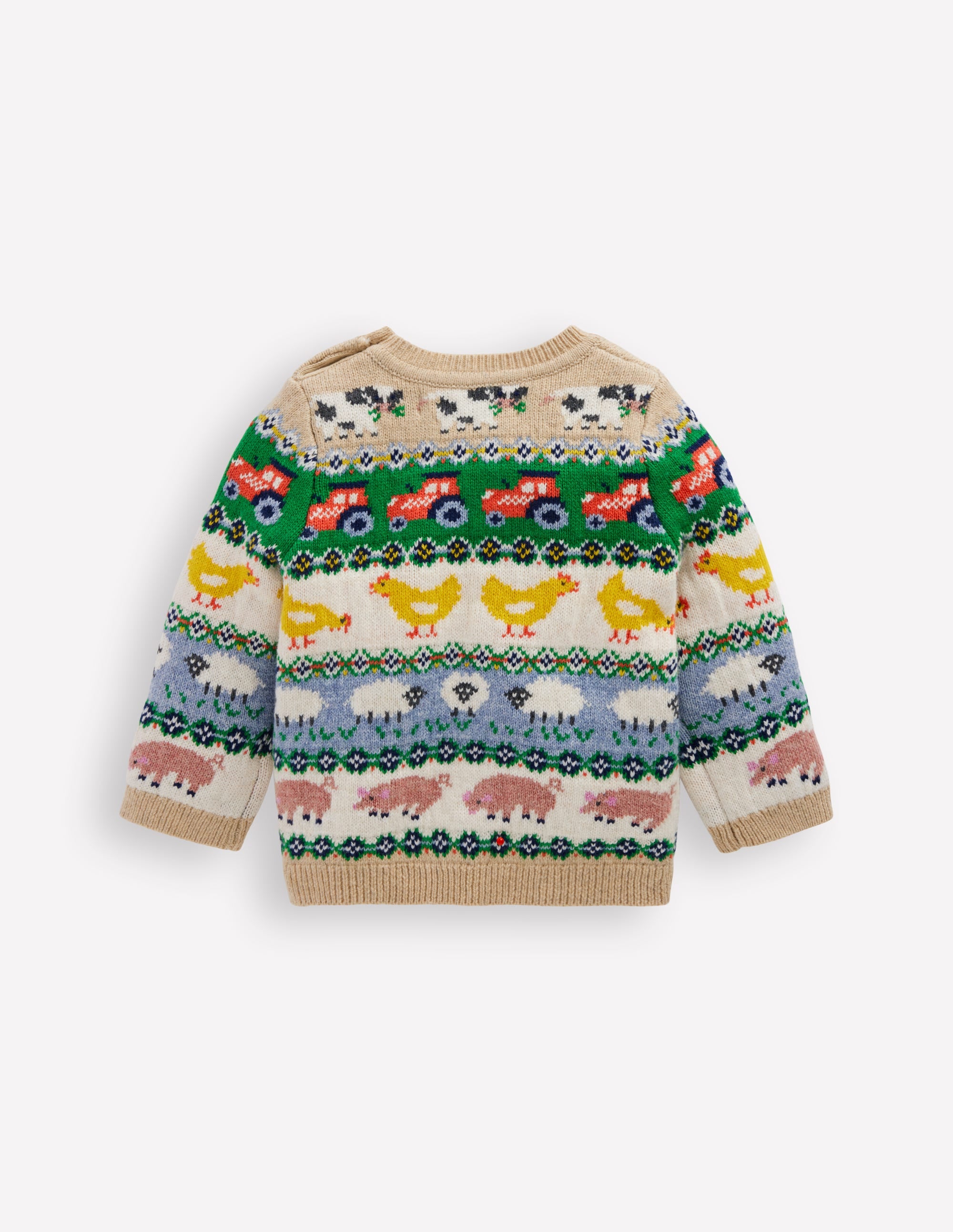 Fair isle Sweater-Multi Easter Fair Isle - Image 3