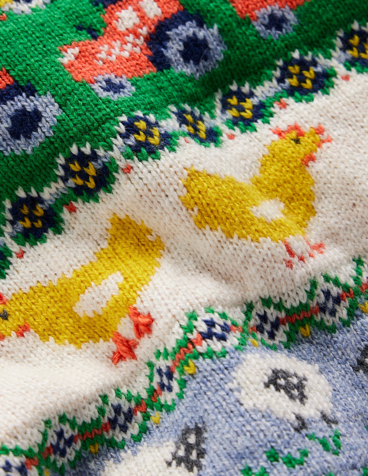 Fair isle Sweater-Multi Easter Fair Isle - Image 4