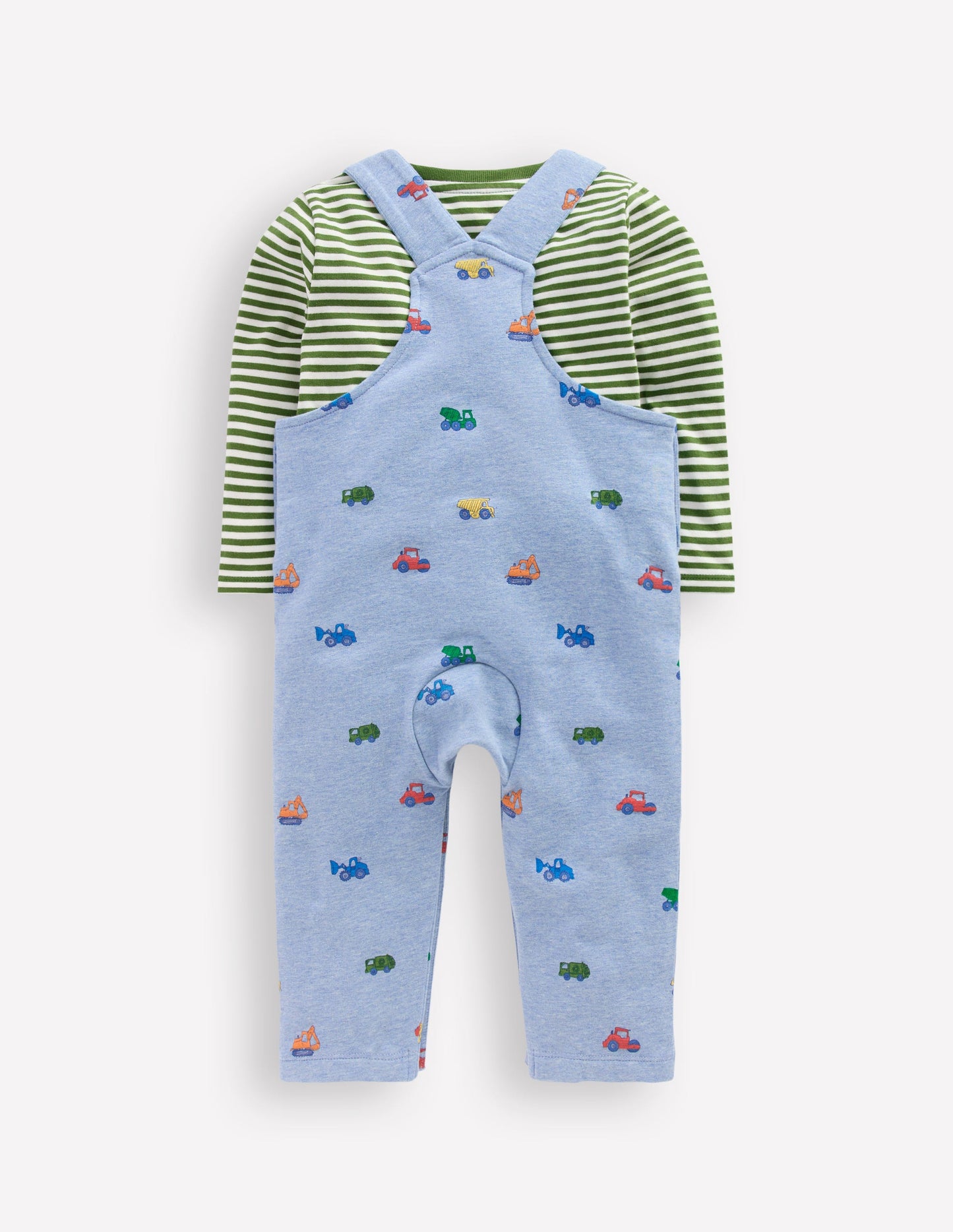 Jersey Overalls Set-Blue Construction