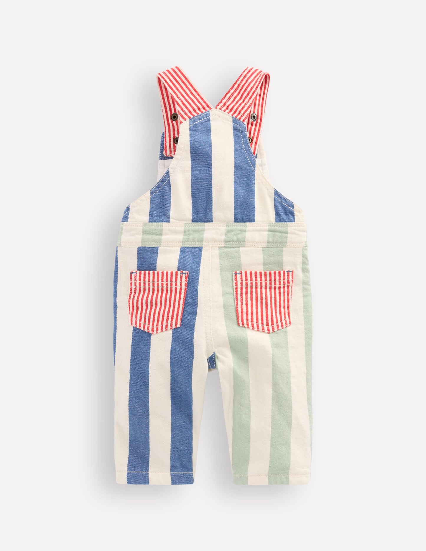 Woven Dungaree-Multi Hotchpotch