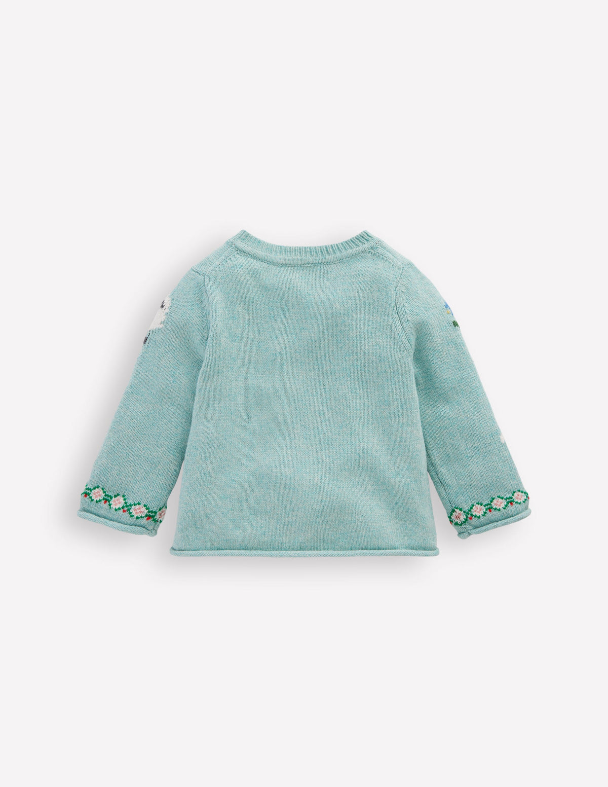 Fun Logo Cardigan-Georgian Blue Farm Yard - Image 2