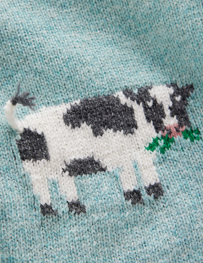 Fun Logo Cardigan-Georgian Blue Farm Yard-4