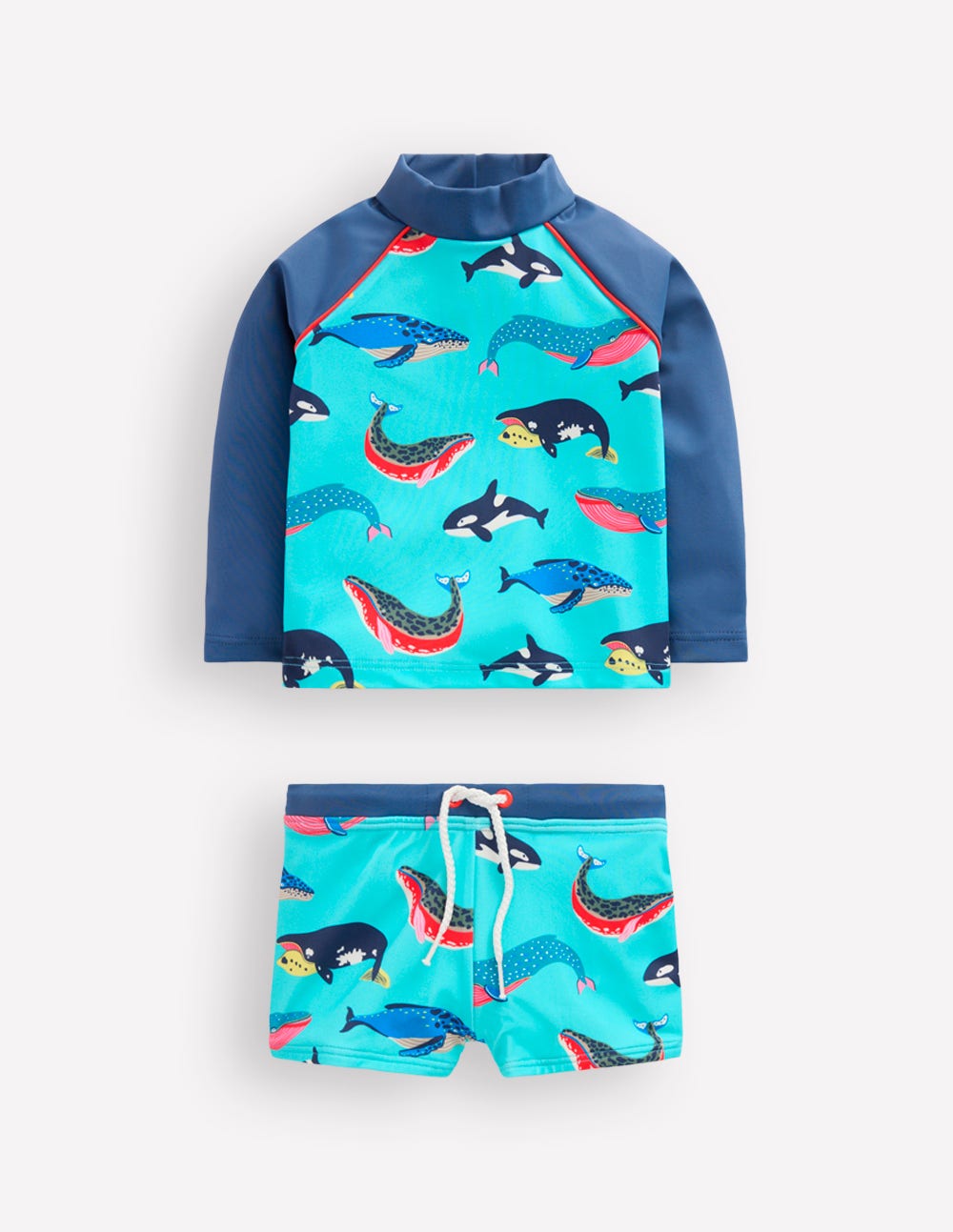 Rash Vest Set-Blue Whales