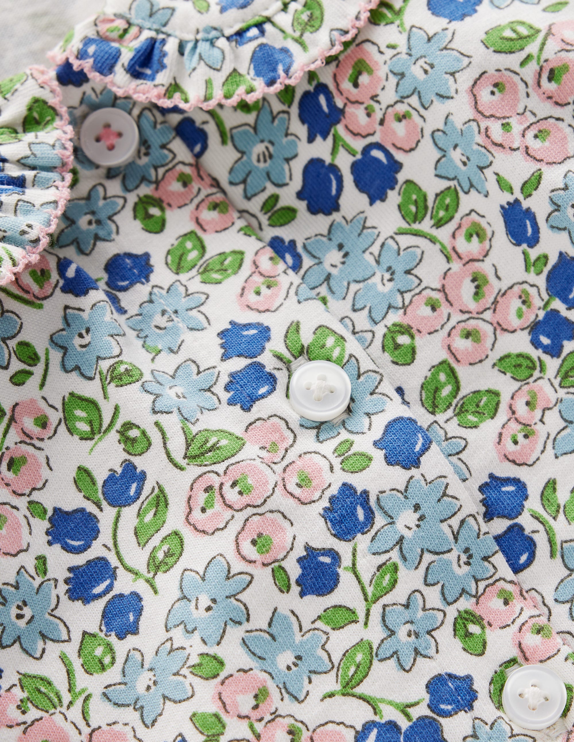 Collared Jersey Play Set-Bluebell Flowerbed - Image 3