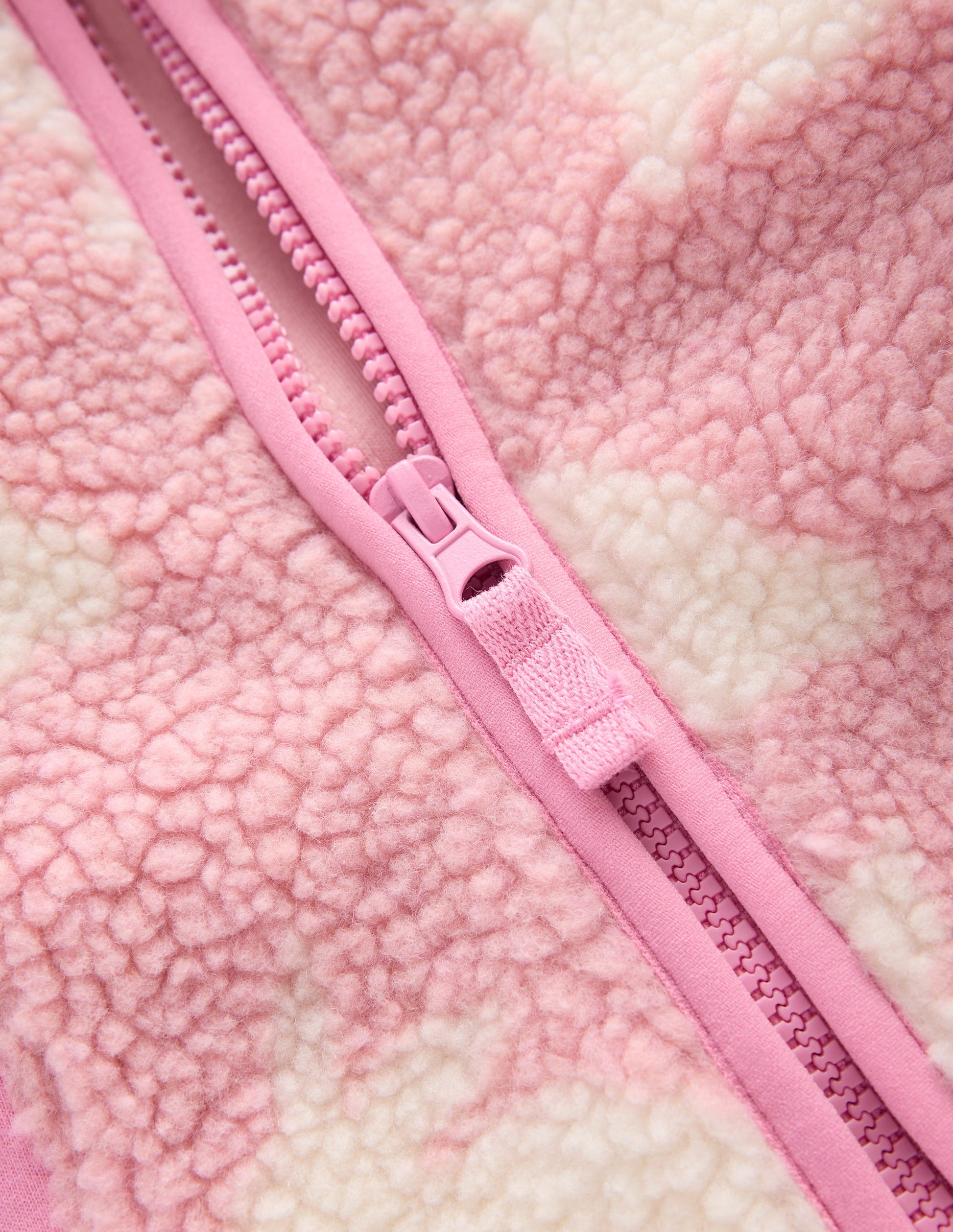 Cosy Borg Jacket-Pink Rabbits-3