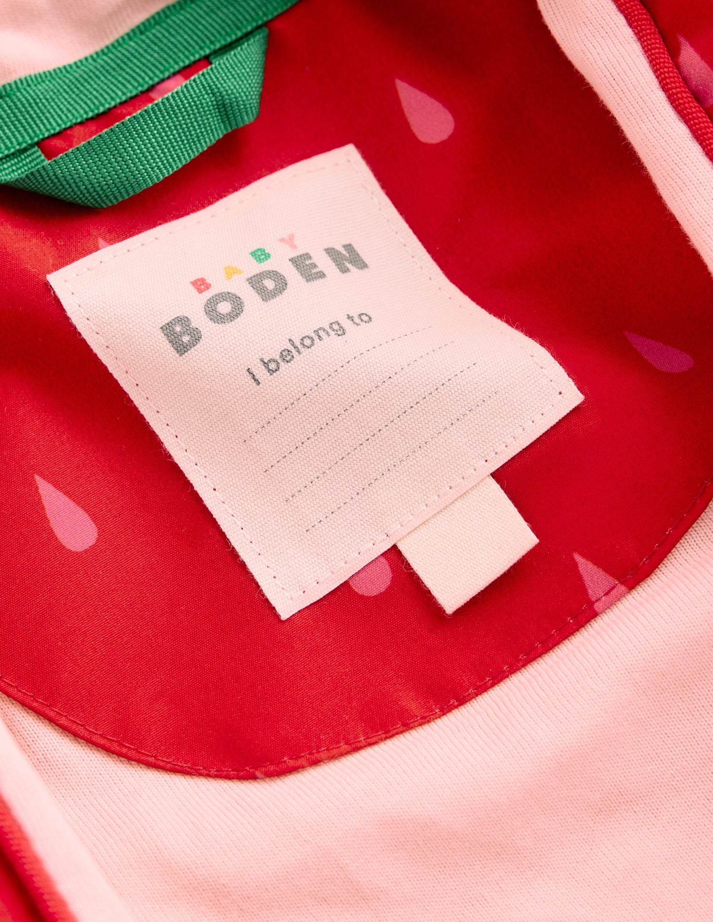 Novelty Fisherman Coat-Strawberry