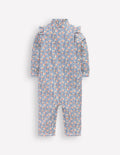 Girls Sun Safe Surfsuit-Stripe Cherries