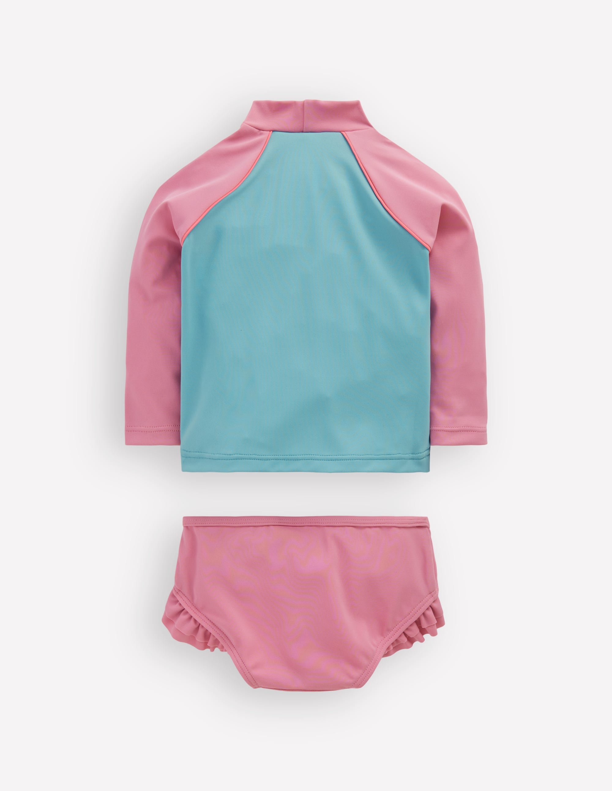 Logo Rash Vest Set-Pink Patchwork Sun - Image 2