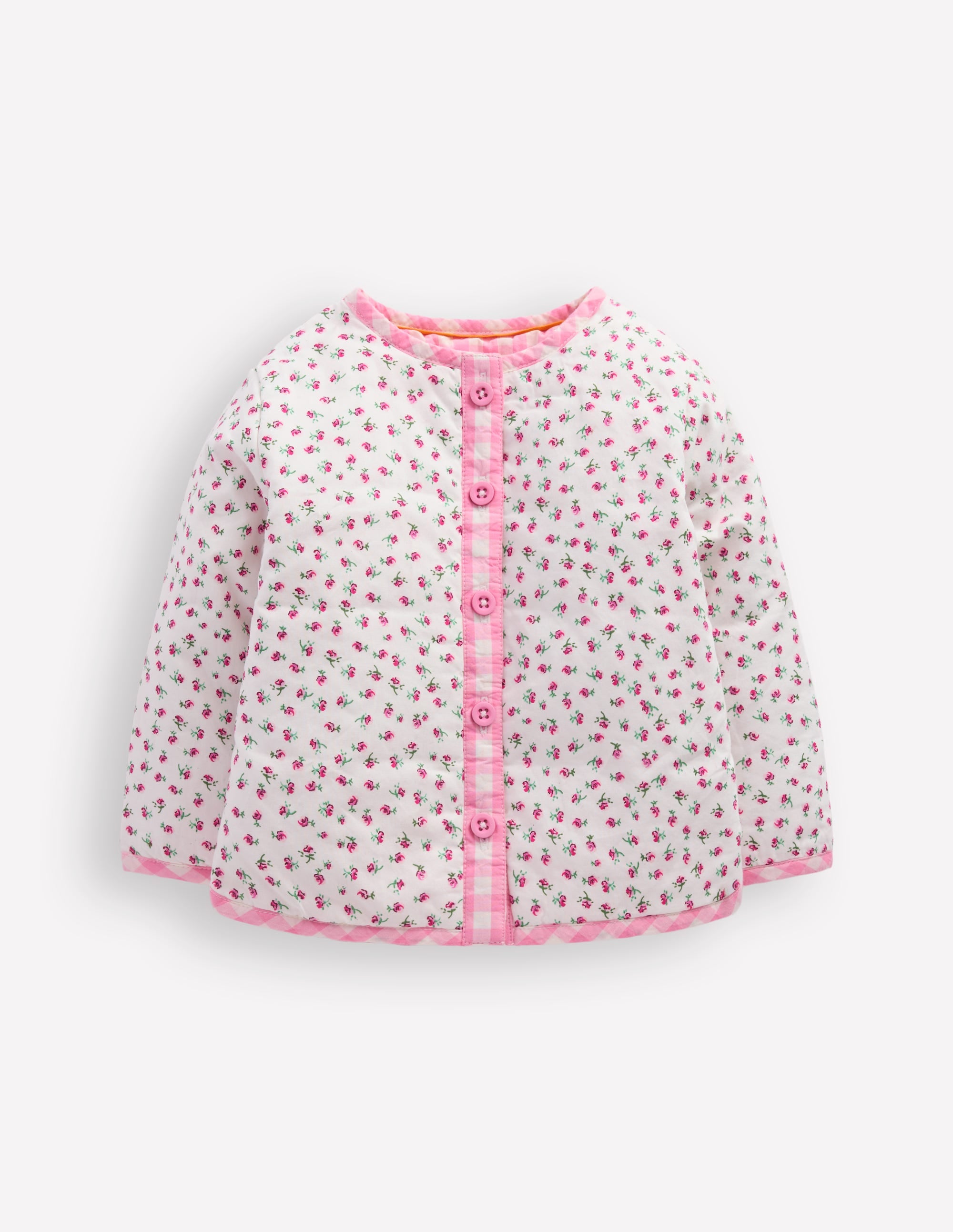 Appliqué Quilted Jacket-Patchwork Ditsy Sun - Image 1