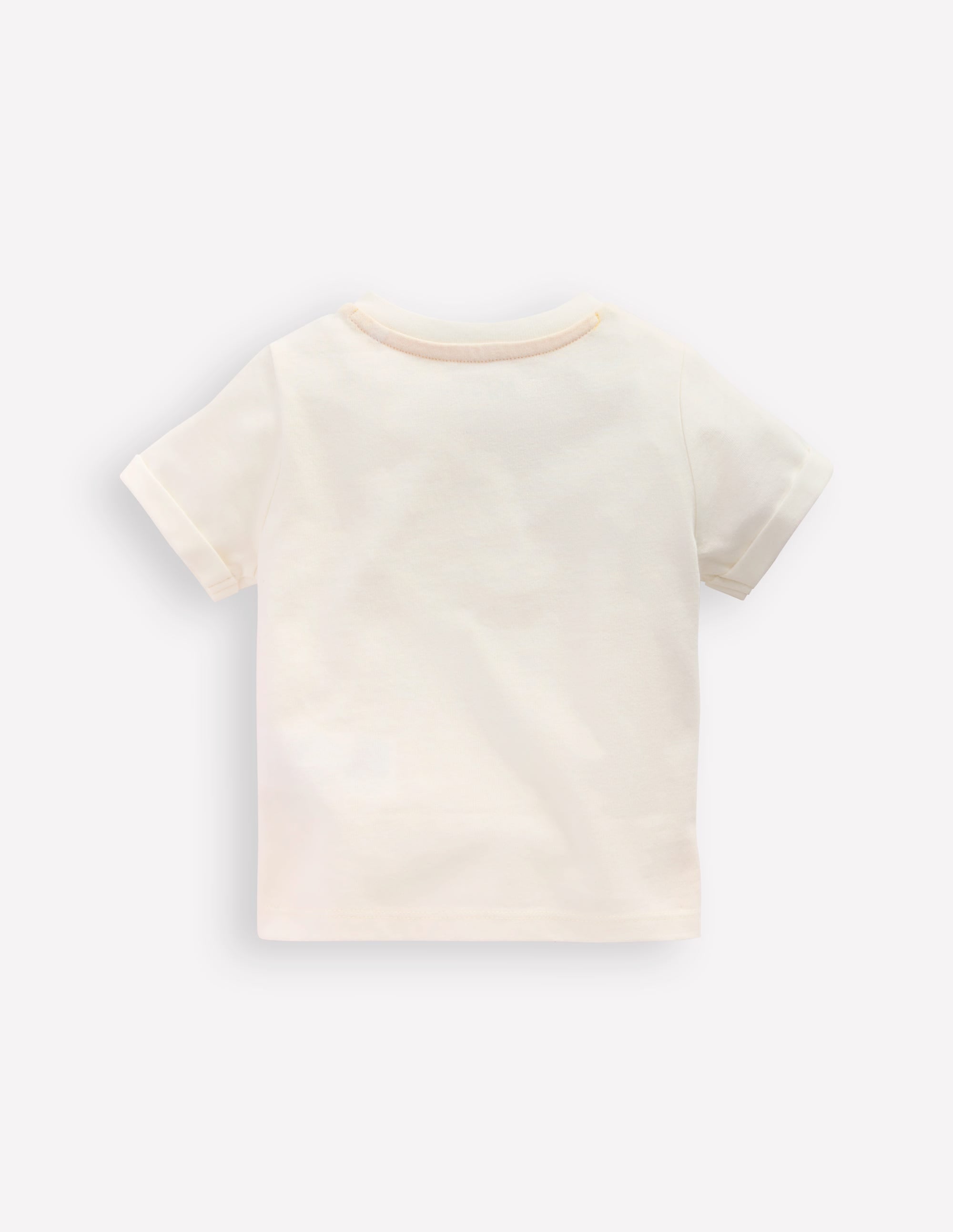 Short Sleeve Logo T - Shirt - Ivory Summer Logo | Boden USA