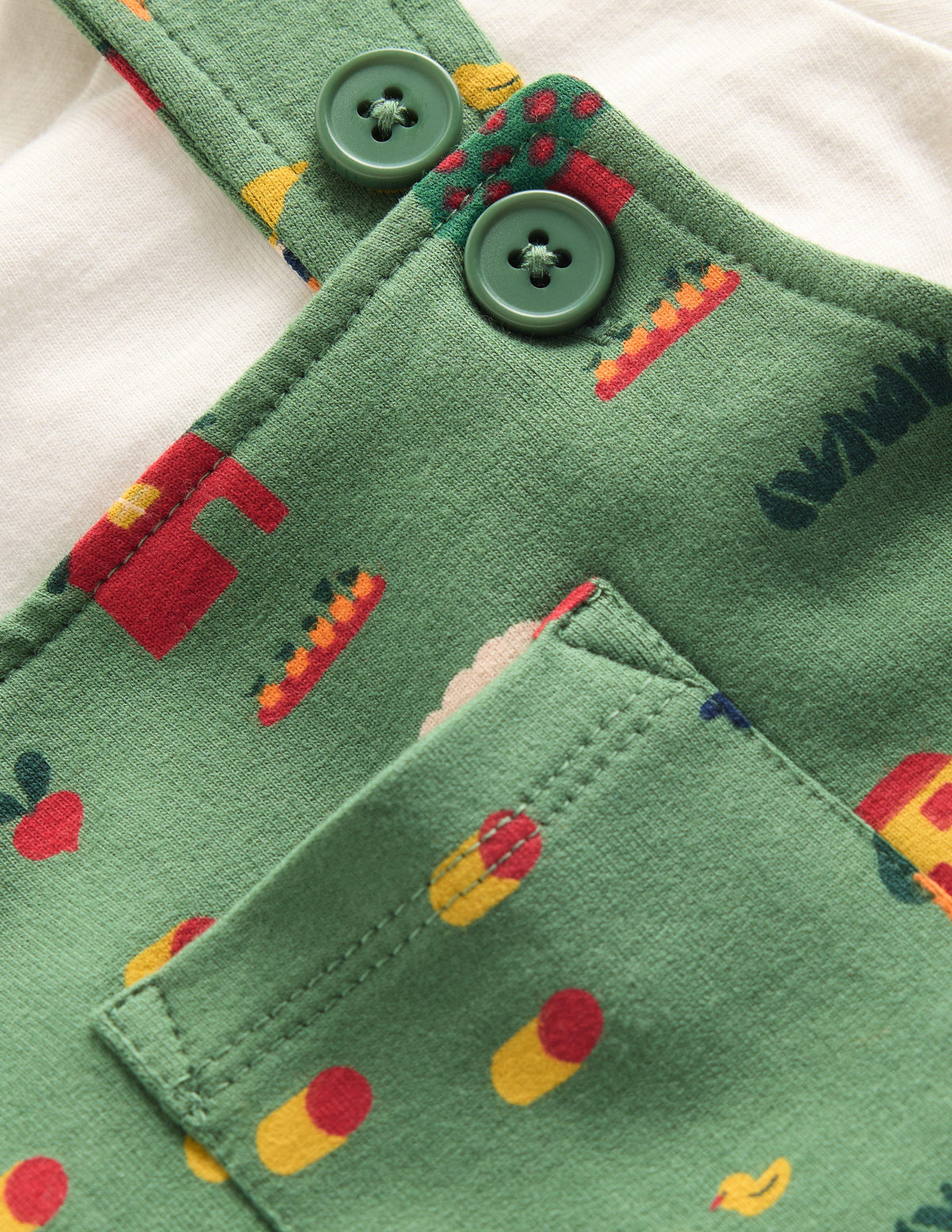 Jersey Overalls Set-Green Farm-3