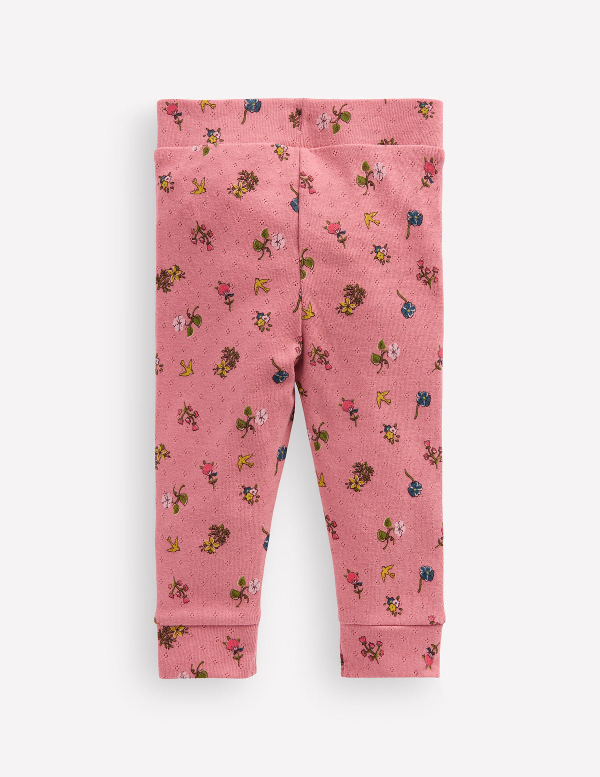 3-pack Pointelle Leggings-Pink Spaced Floral-3