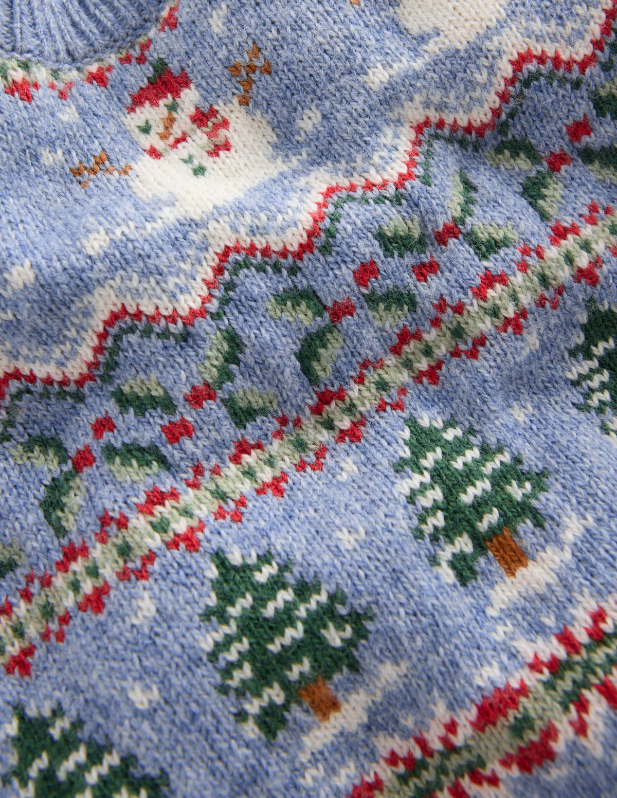 Fair isle Sweater-Glacier Blue Festive Fair Isle-2