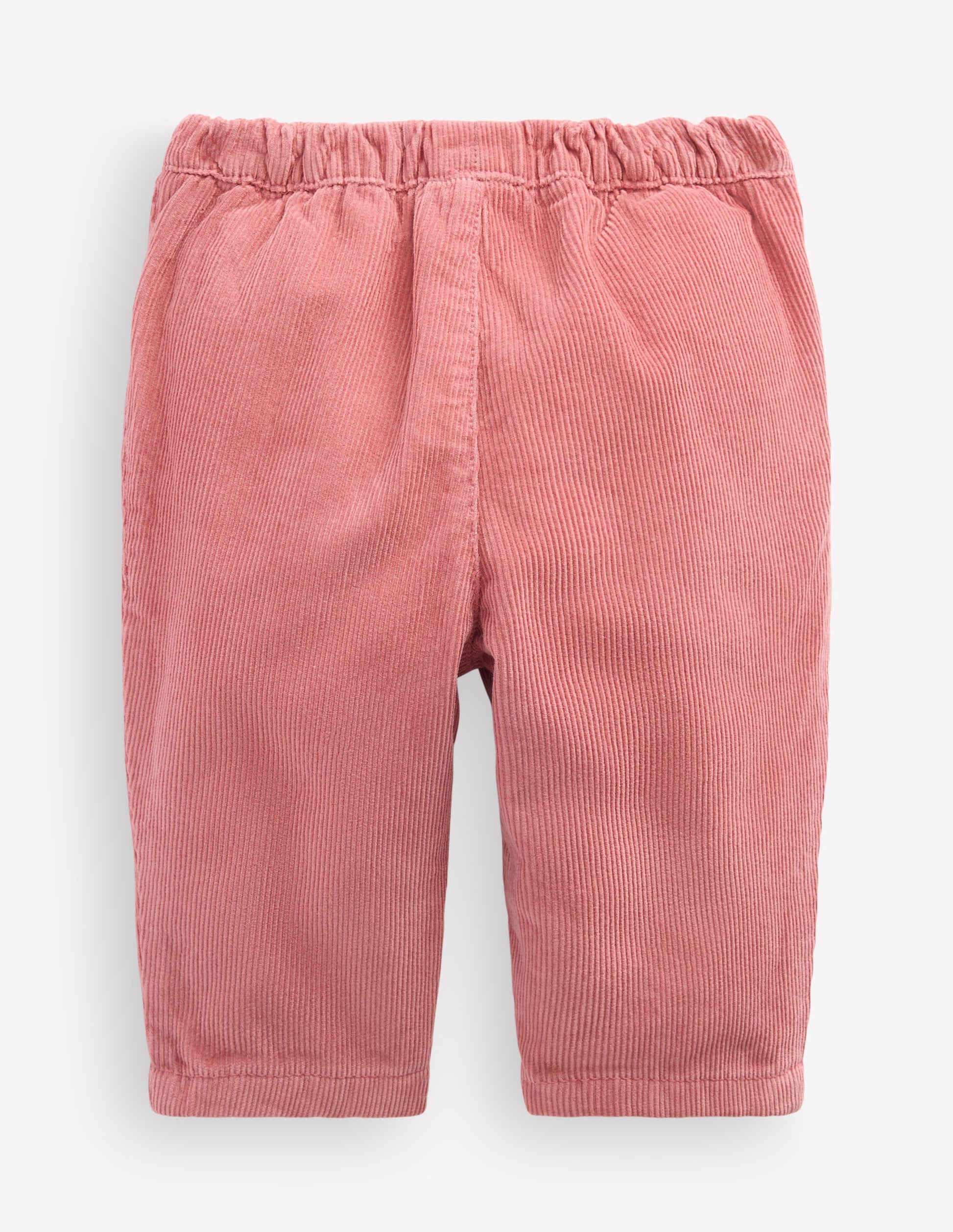 Cotton Cord Pants-Pink-2