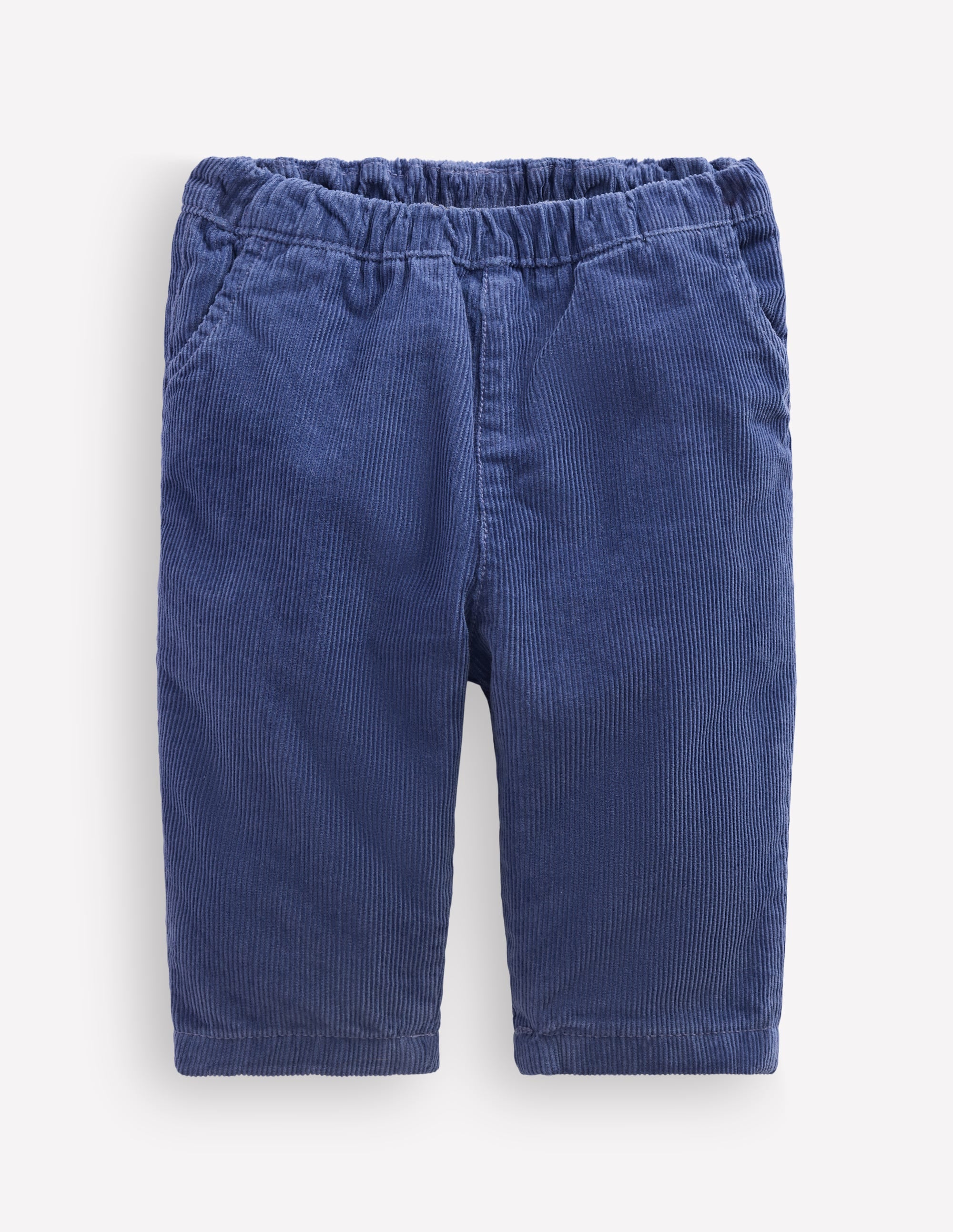 Cotton Cord Pants-Blue - Image 1