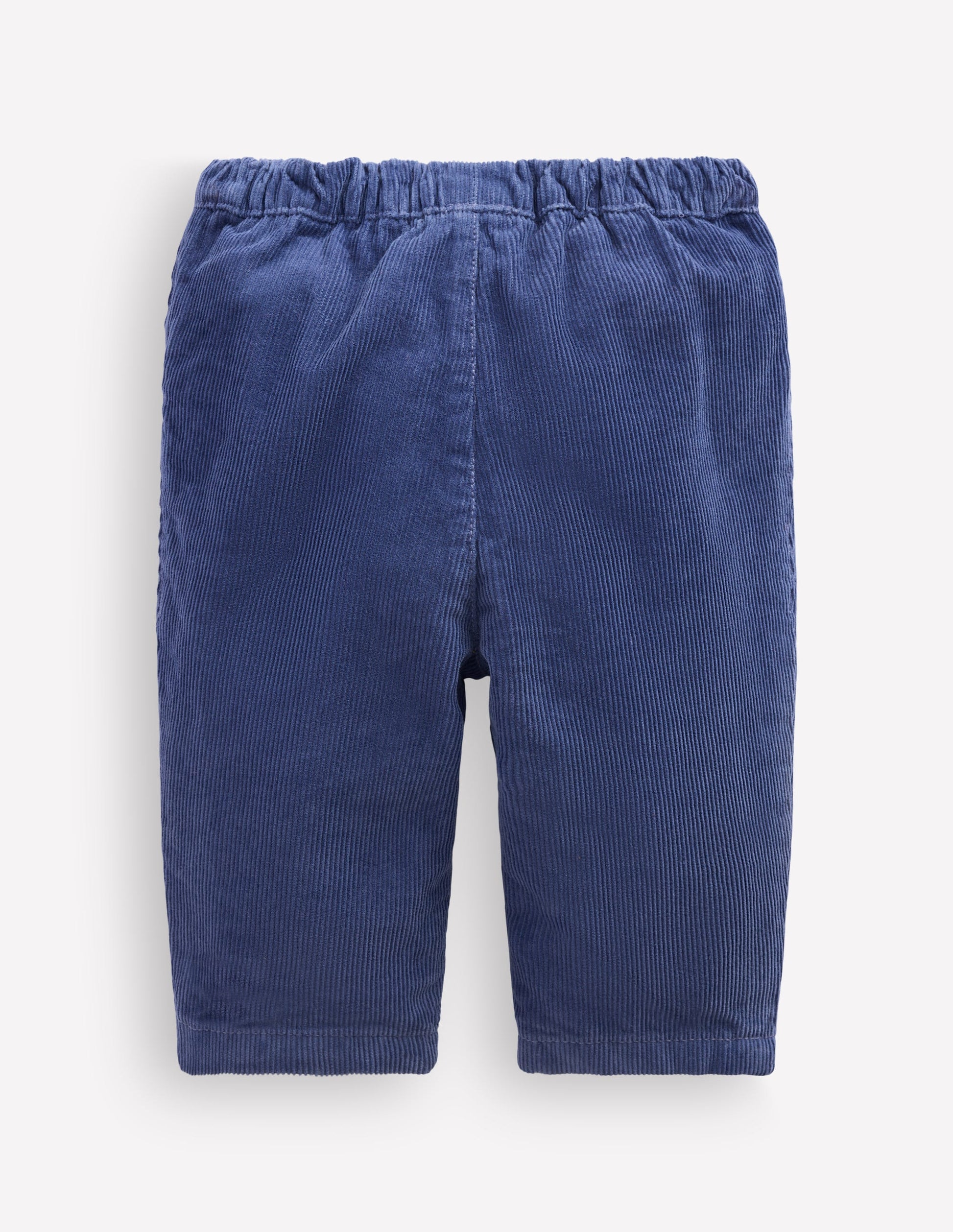 Cotton Cord Pants-Blue-2