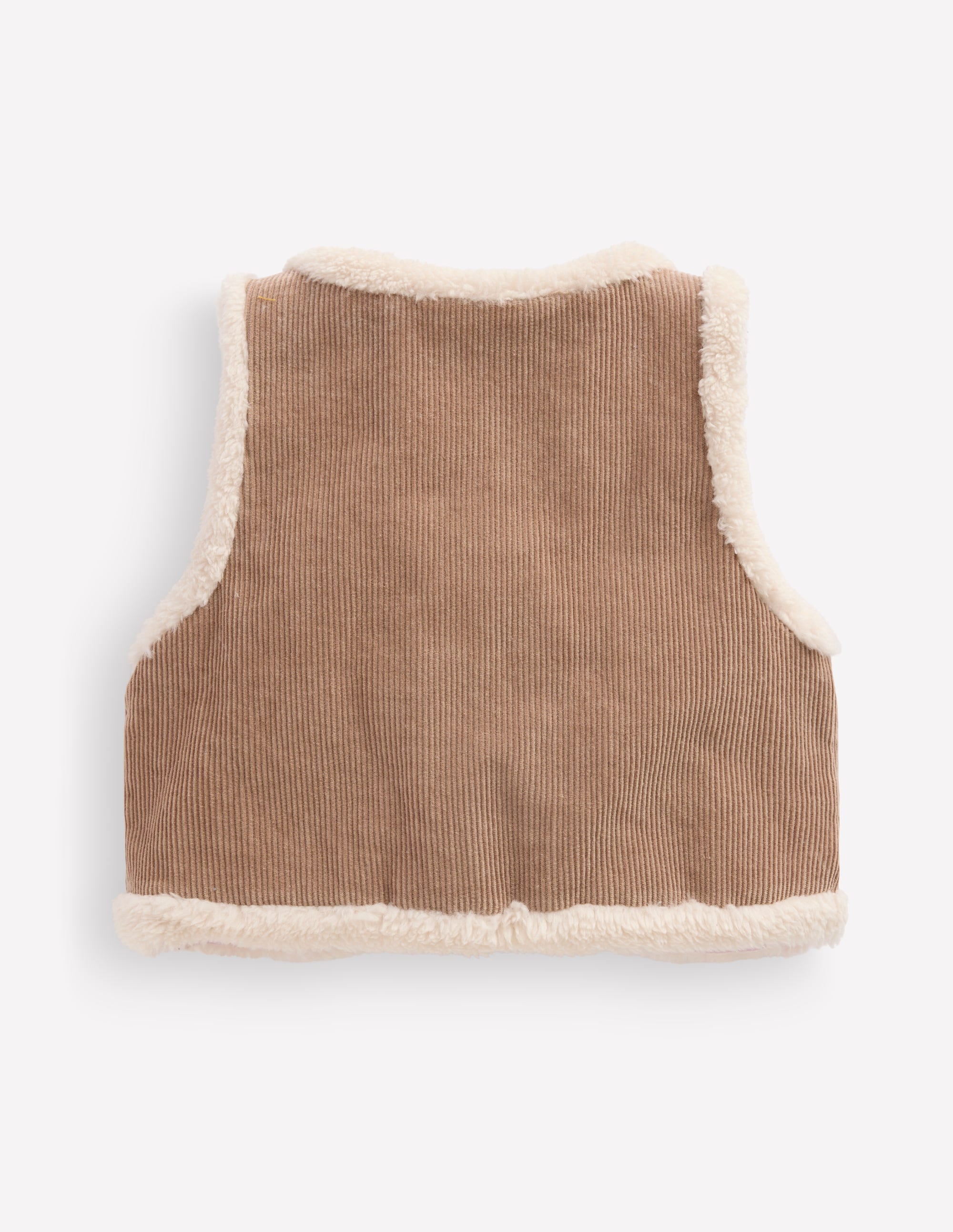 Embroidered Borg Vest-Neutral Embroidery - Image 7