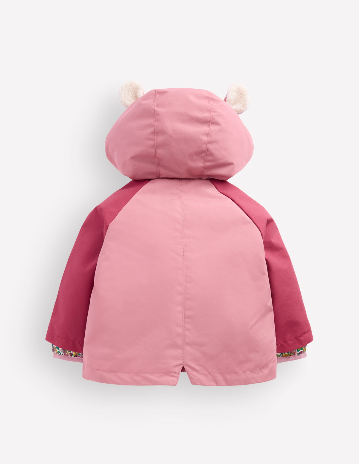 3-in-1 Shower Resistant Coat-Vintage Rose Bunny-4