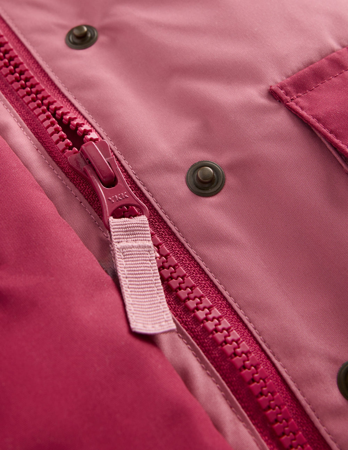 3-in-1 Shower Resistant Coat-Vintage Rose Bunny - Image 3