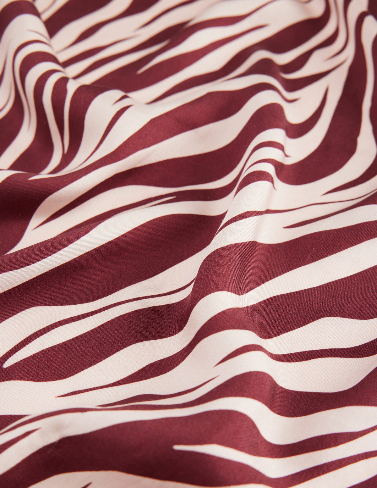 Elisabeth Silk Square Scarf-Chestnut, Zebra Swirl-4