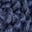 Knitted Ballet Flats-Navy