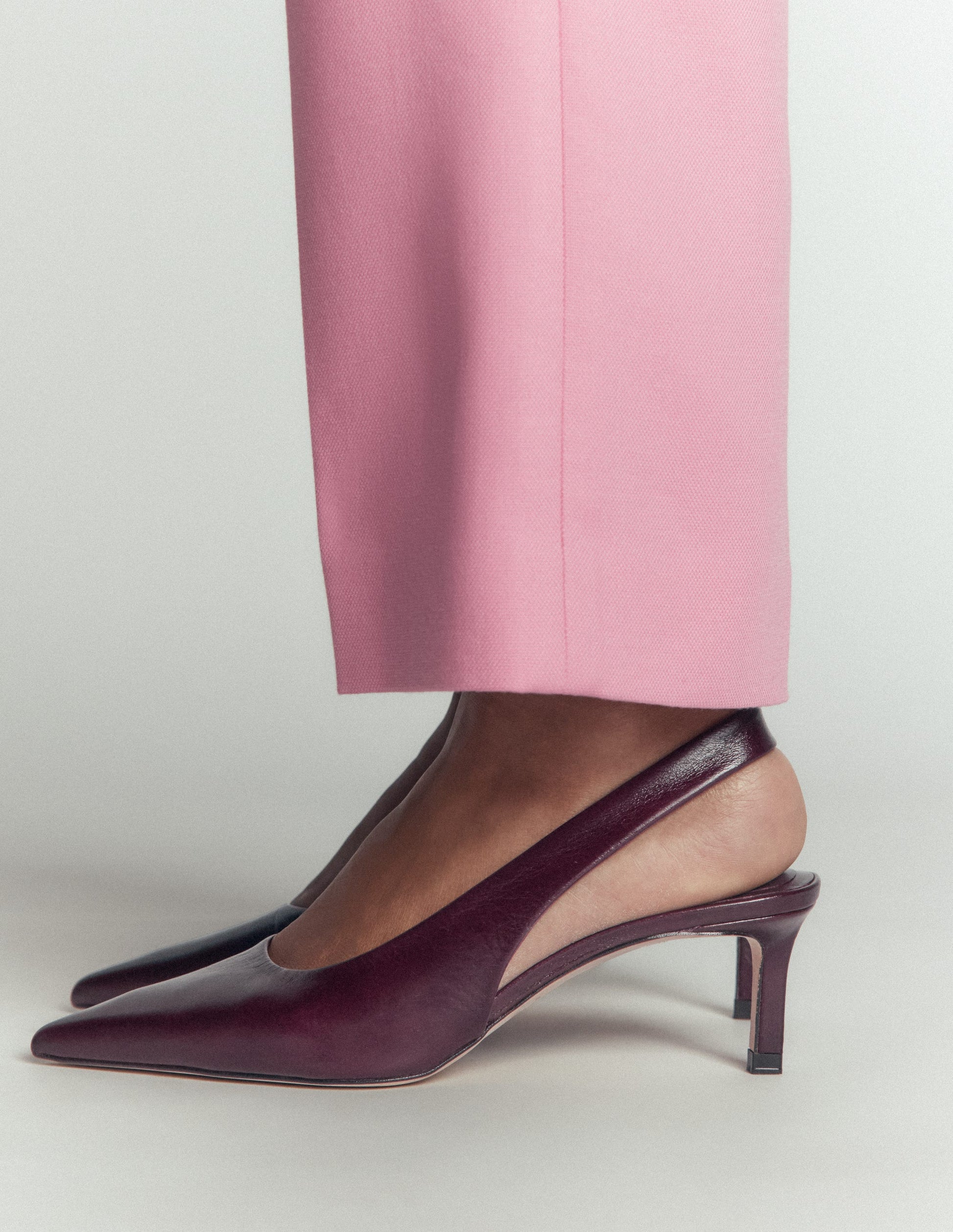 Hope Slingback Heels-Wine-2