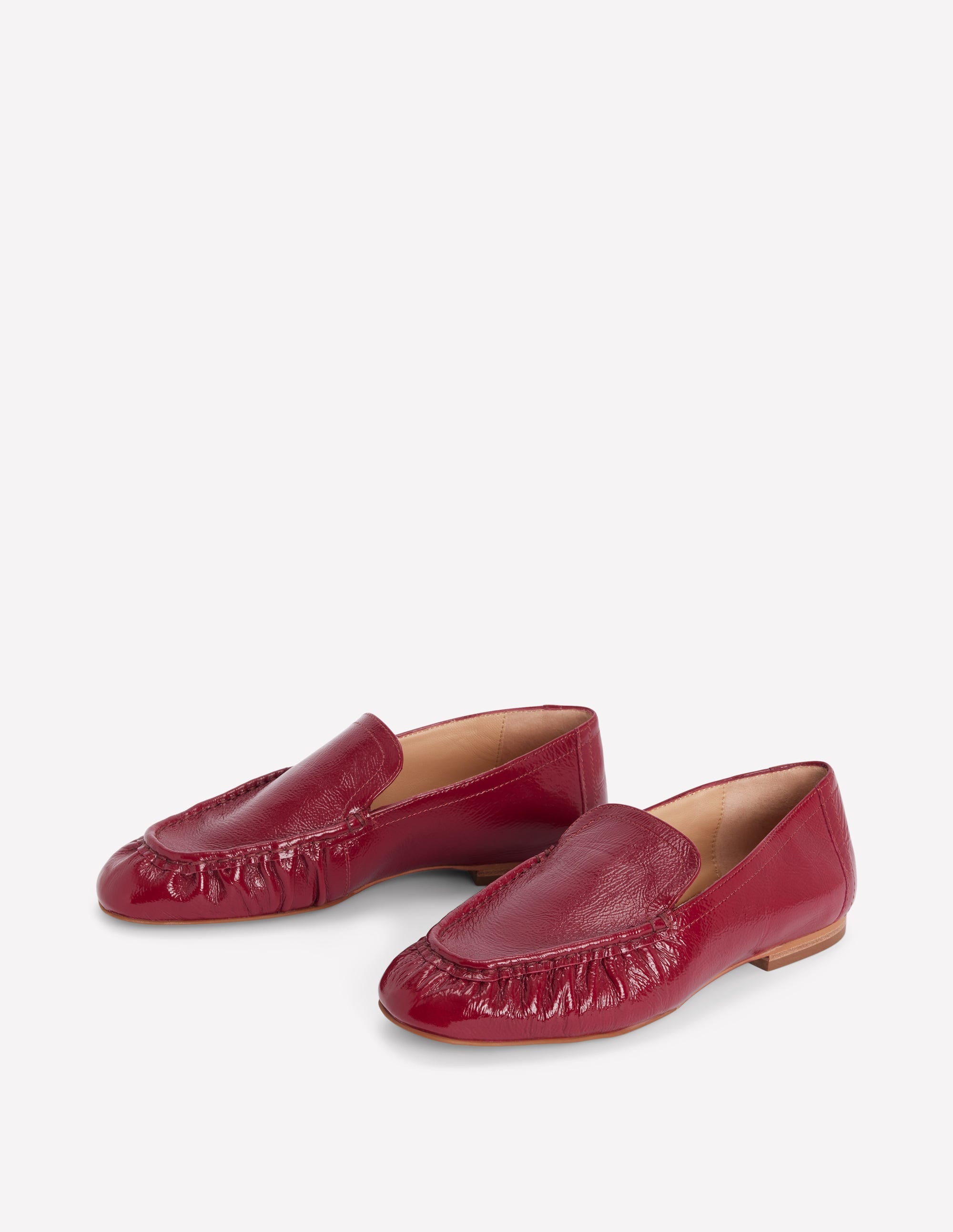 Dinah Everyday Flexi Loafers-Wine Patent - Image 3