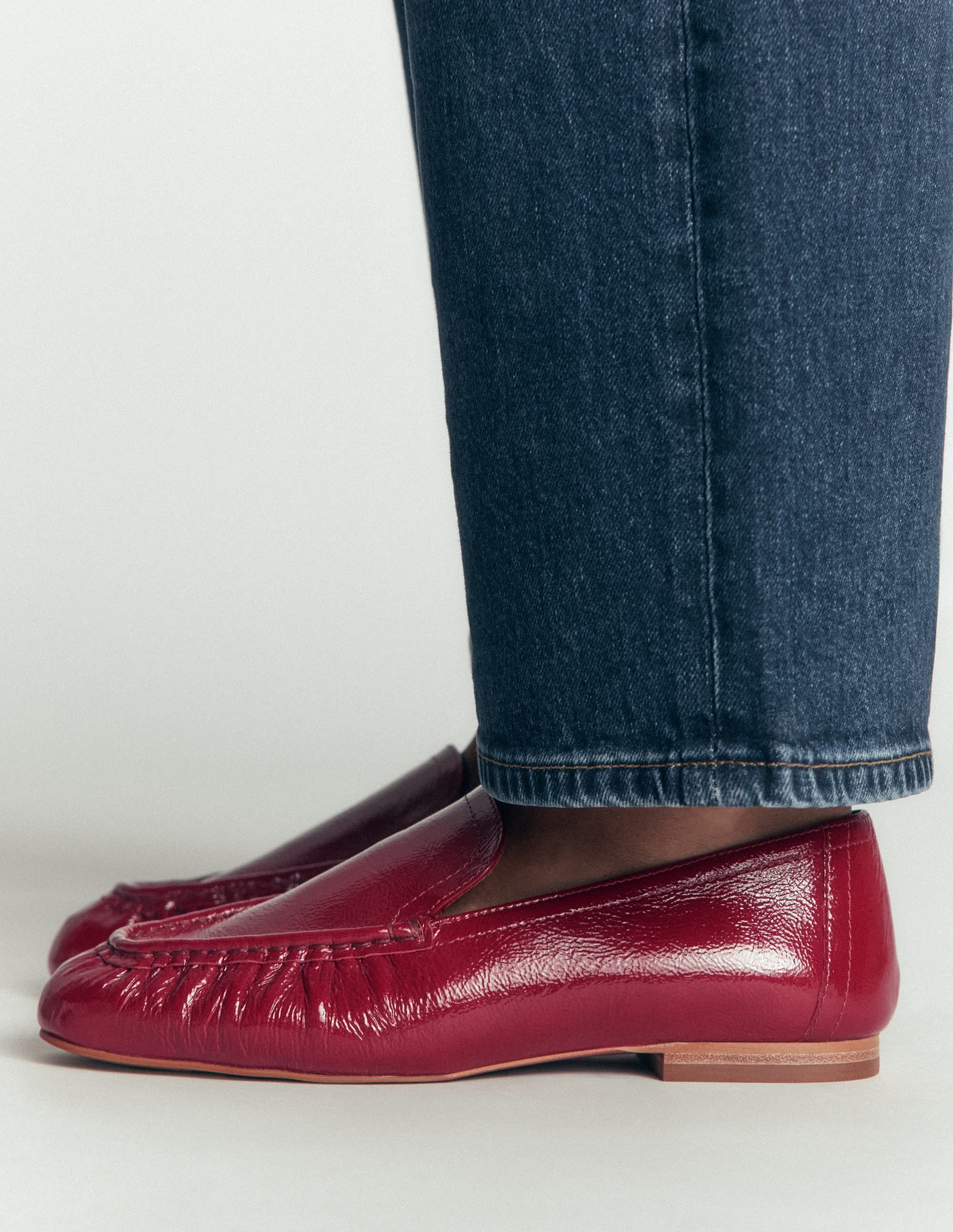 Dinah Everyday Flexi Loafers-Wine Patent - Image 2
