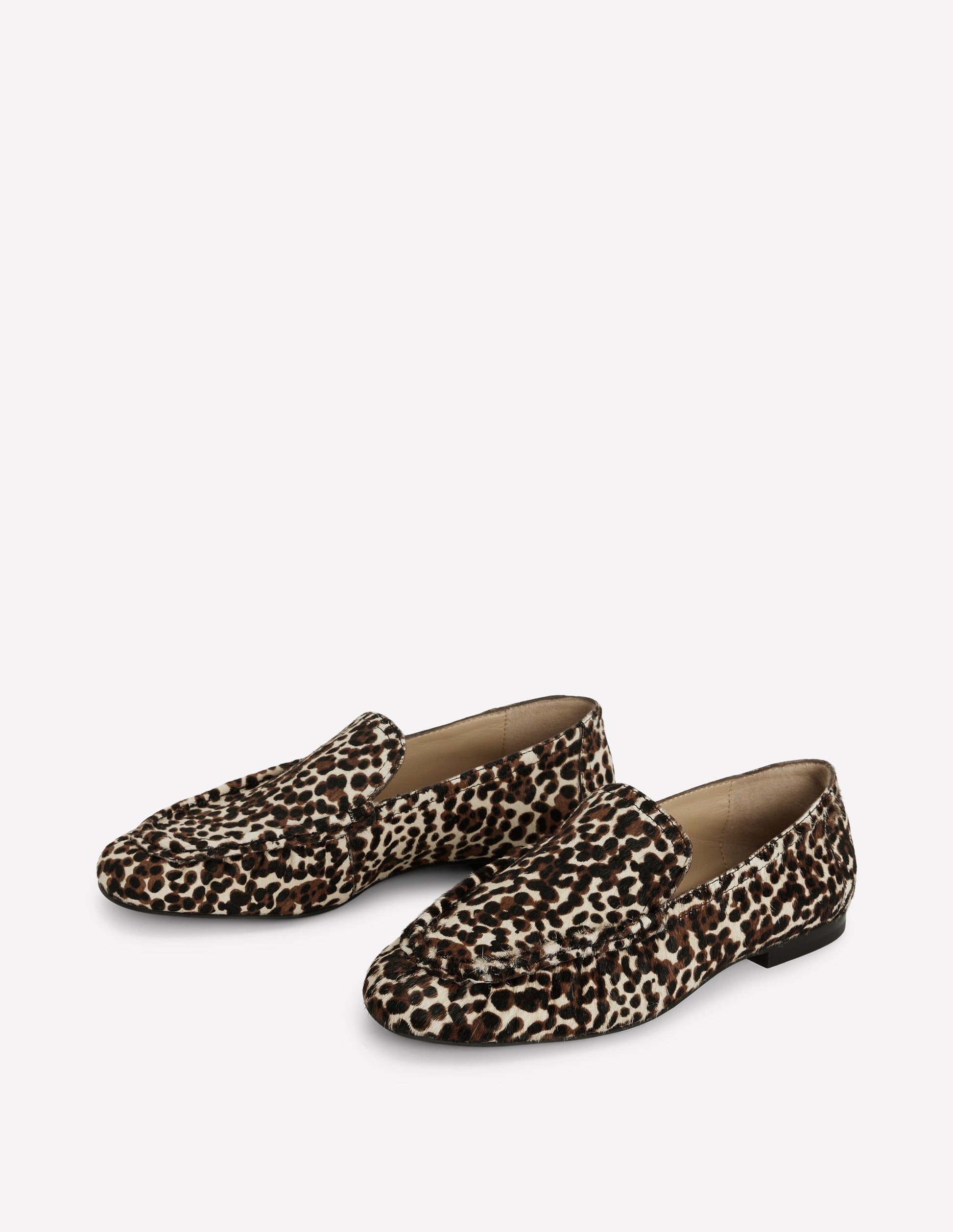 Dinah Everyday Flexi Loafers-Black and Ivory Speckled-3
