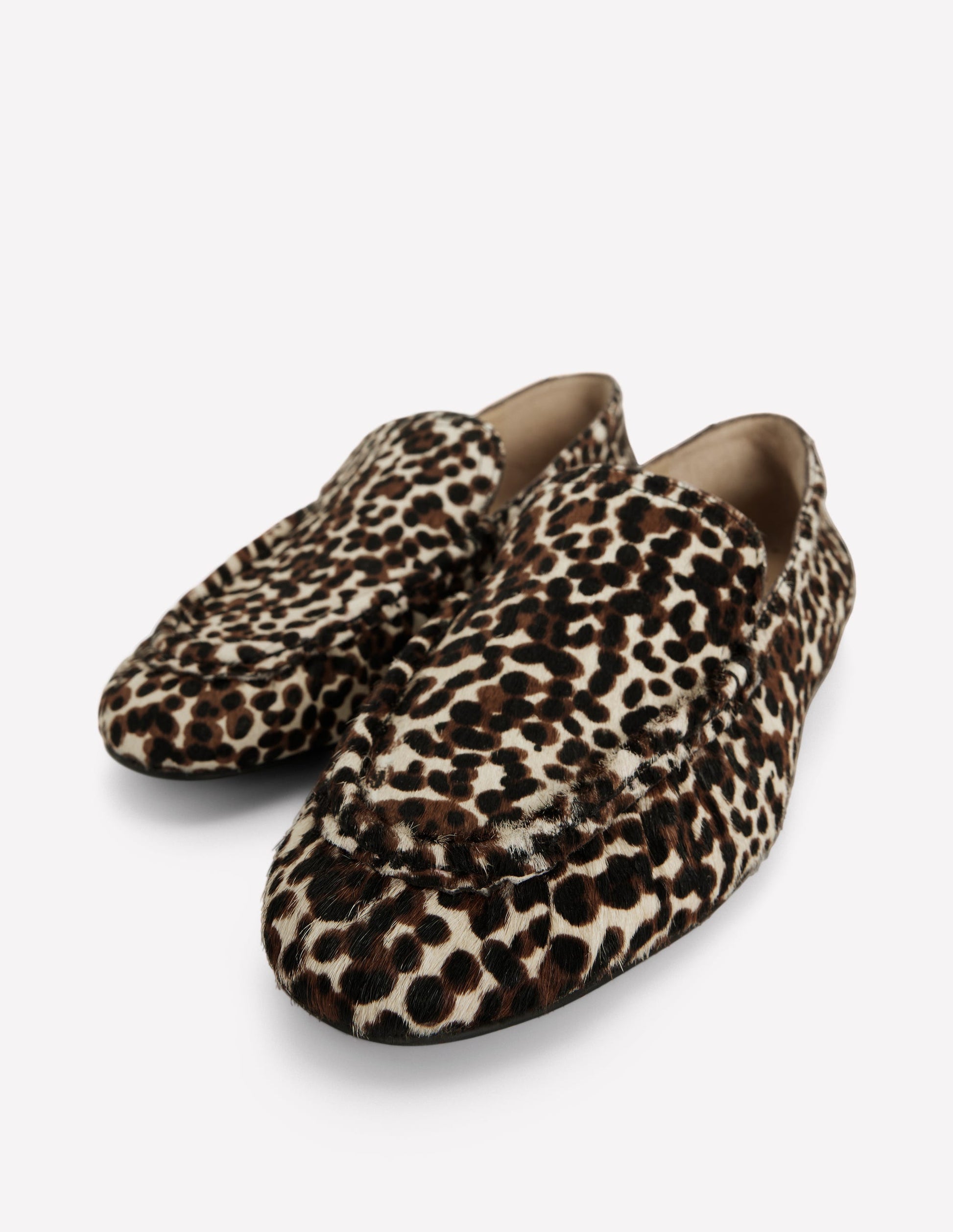 Dinah Everyday Flexi Loafers-Black and Ivory Speckled-4