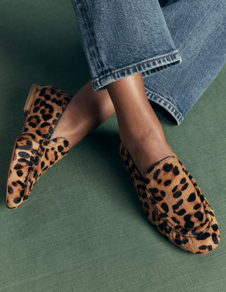 Dinah Everyday Flexi Loafers-Classic Leoaprd