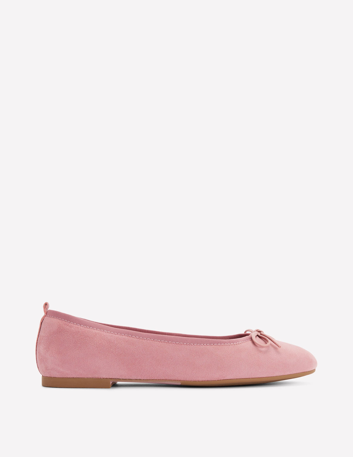 Patti Round Toe Ballet Flats-Blush - Image 1