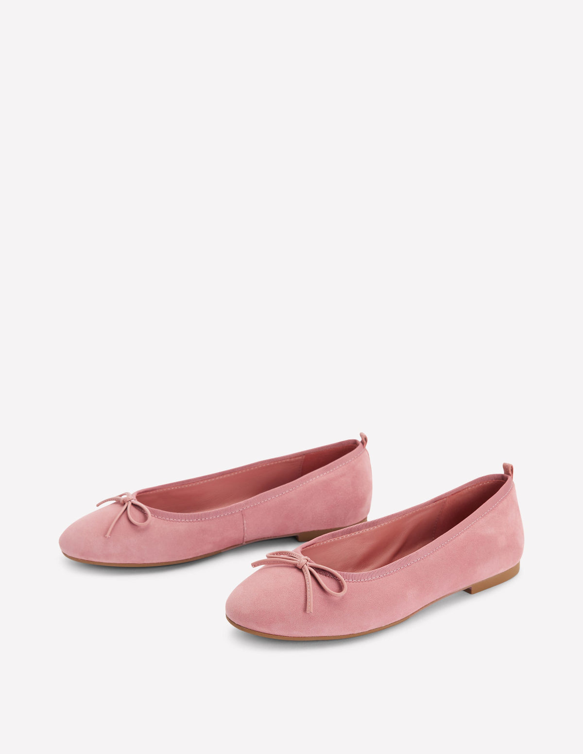 Patti Round Toe Ballet Flats-Blush-3