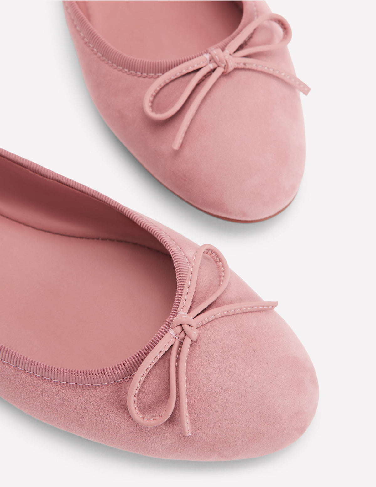 Patti Round Toe Ballet Flats-Blush-4