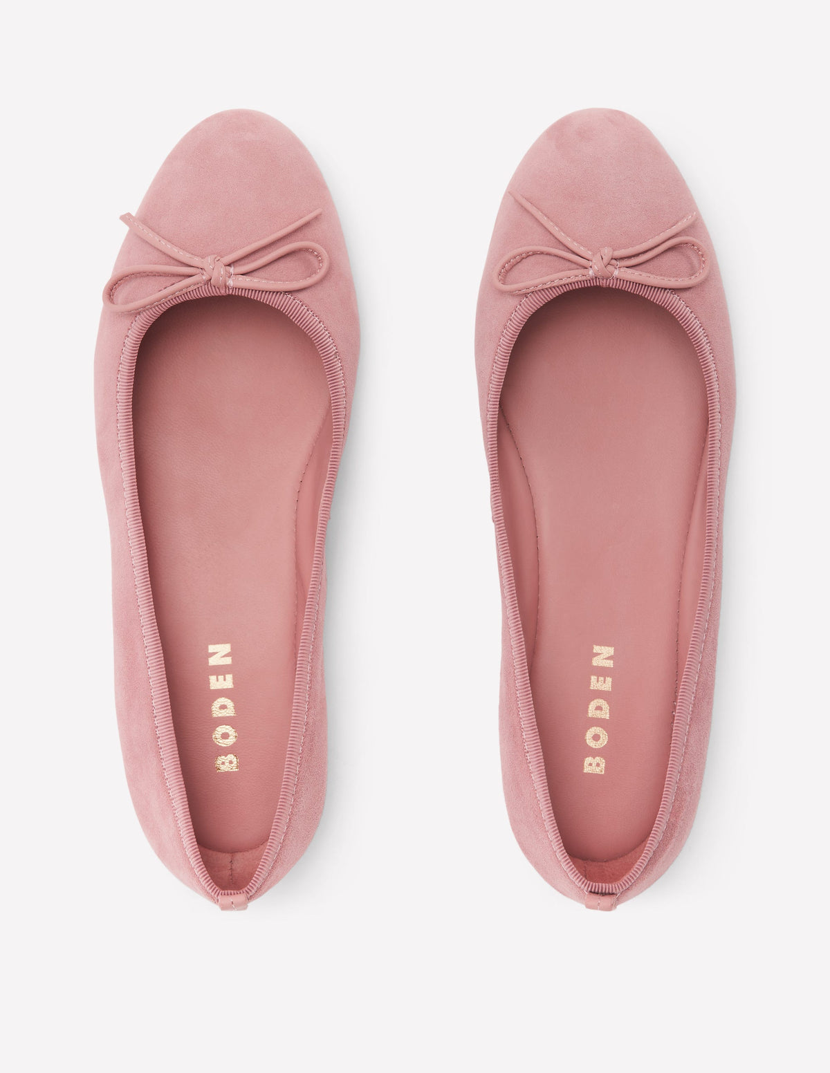Patti Round Toe Ballet Flats-Blush - Image 5