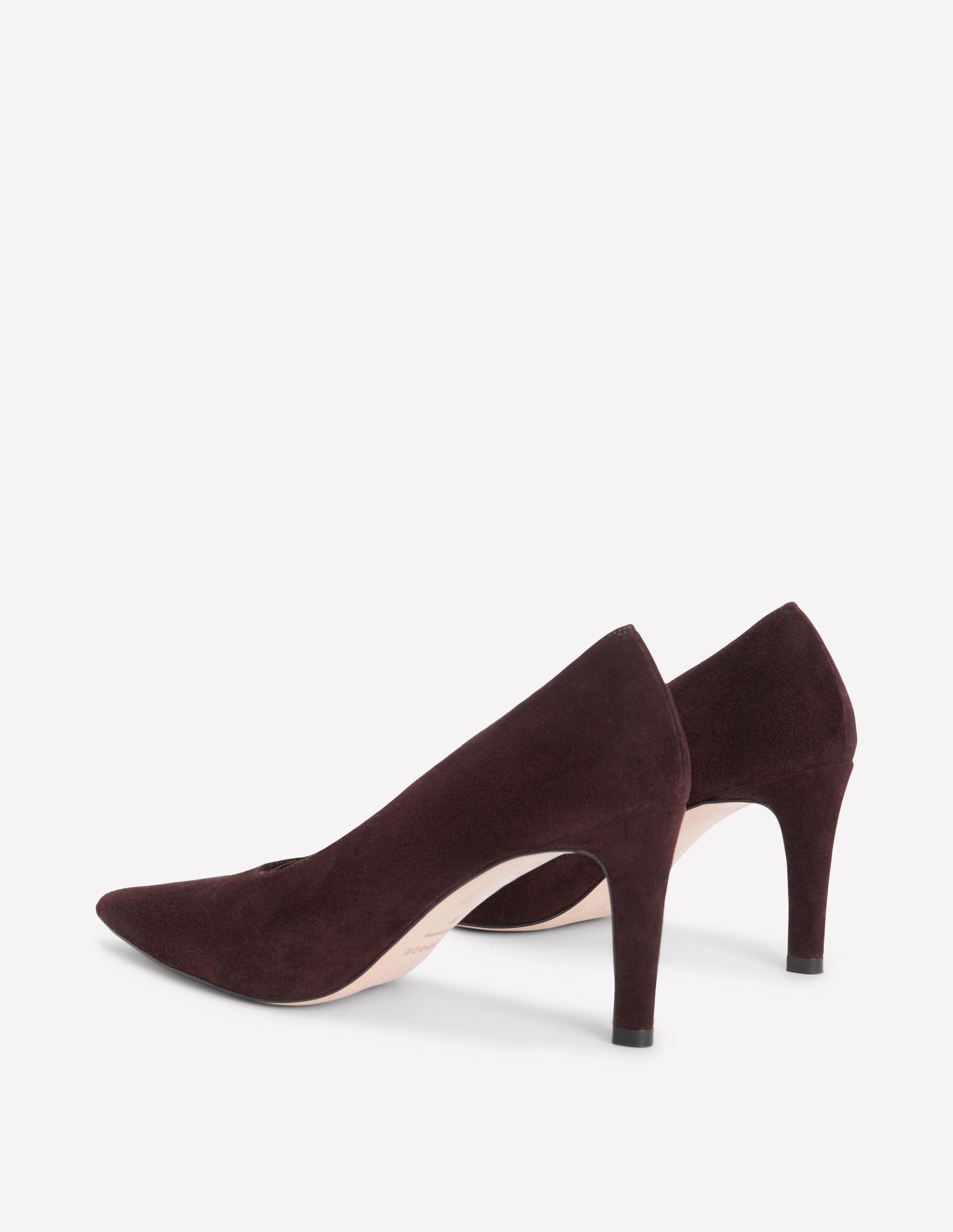 Pointed Court Shoes-Chocolate-4